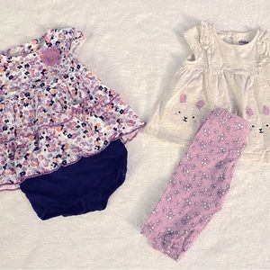 2 baby girl outfits